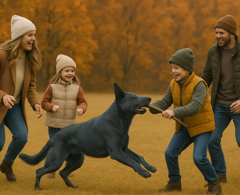 Blue German Shepherd Dog