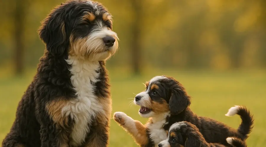 Mini Bernedoodle