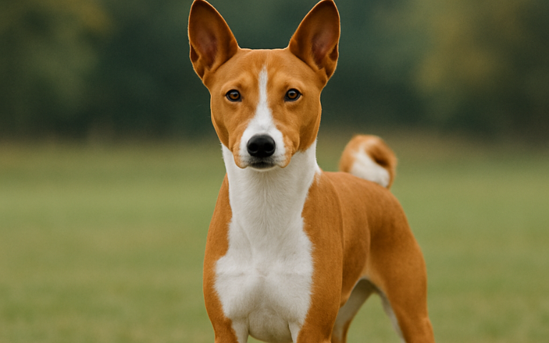 Basenji Dog - Hypoallergenic Dog Breed